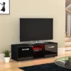 Vida Designs Cosmo Black 2 Door LED TV Unit 120cm Sideboard Cabinet -Furniture Store vida designs cosmo black 2 door led tv unit 120cm sideboard cabinet5056562001677 01c MP