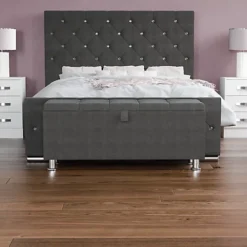 Vida Designs Valencia Storage Ottoman Dark Grey Linen Storage Bench Chest Bedroom Living Room 9 Vida Designs Valencia Storage Ottoman Dark Grey Linen Storage Bench Chest Bedroom Living Room -Furniture Store vida designs valencia storage ottoman dark grey linen storage bench chest bedroom living room 5056562198513 04c MP