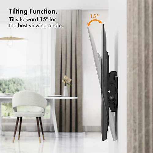 VonHaus Tilting Wall Mount For 32-70" Screens, TV Bracket W/Spirit Level, Flat To Wall Mount, 75kg Capacity, Max VESA: 600x400mm 6 VonHaus Tilting Wall Mount For 32-70" Screens, TV Bracket W/Spirit Level, Flat To Wall Mount, 75kg Capacity, Max VESA: 600x400mm - Image 4