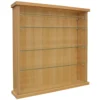 Watsons Collectors Wall Display Cabinet With Four Glass Shelves Oak -Furniture Store watsons collectors wall display cabinet with four glass shelves oak5012053921473 01c MP