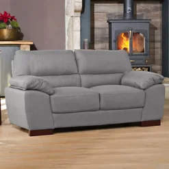 Westbrook 2 Seat Fabric Sofa - Grey