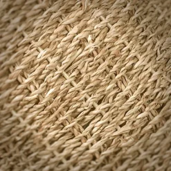 Woodluv Natural Seagrass Lidded Trunk, Toy Box Chest, Storage Basket, Handwoven Organiser - Small -Furniture Store woodluv natural seagrass lidded trunk toy box chest storage basket handwoven organiser small5060238570800 04c MP